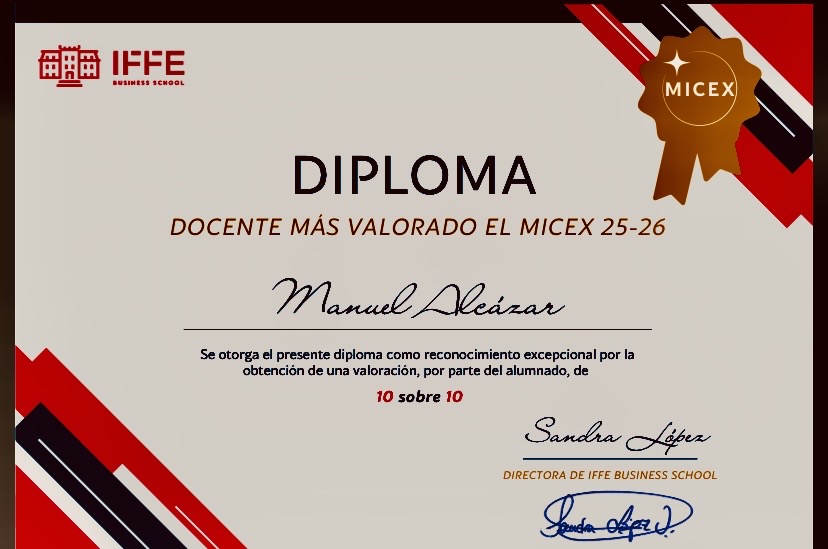 Docente del Master IFFE BUSSINES SCHOOL